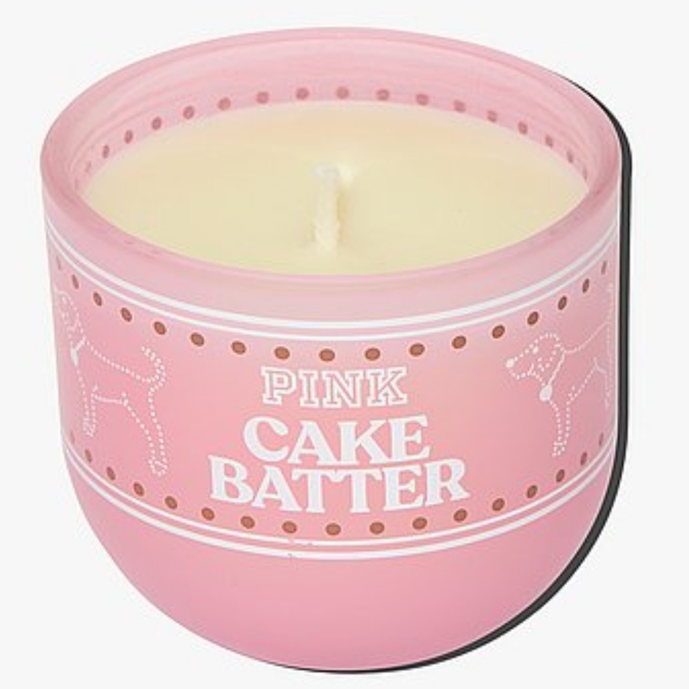 Victoria's Secret PINK Cake Batter Scented Candle 6.5oz New RARE